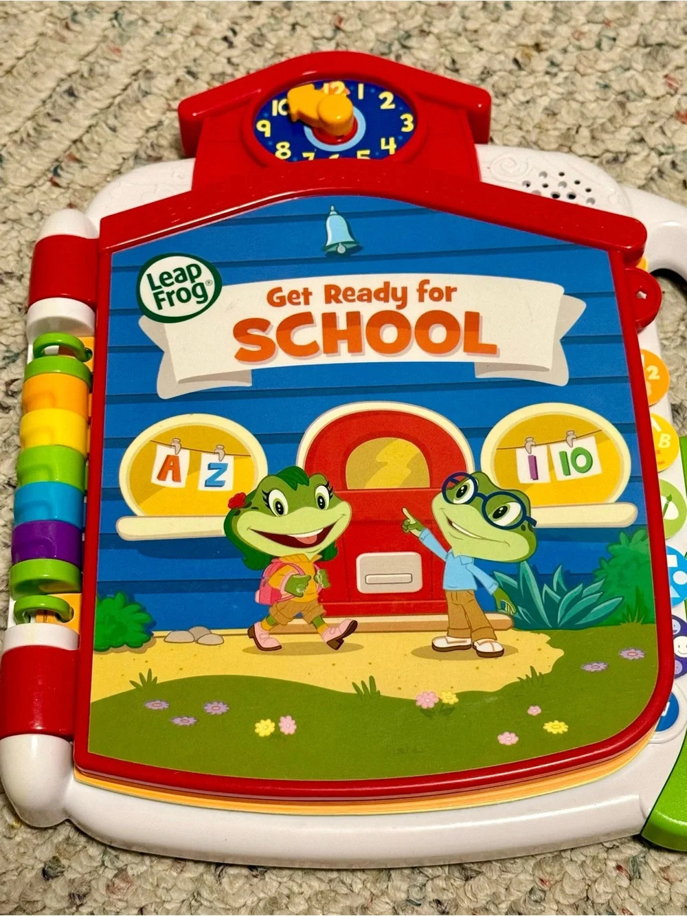 Leap Frog Get Ready For School Book Learning Educational Toy Colors Alphabet